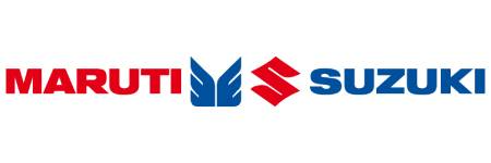 Maruti Suzuki logo red and blue text